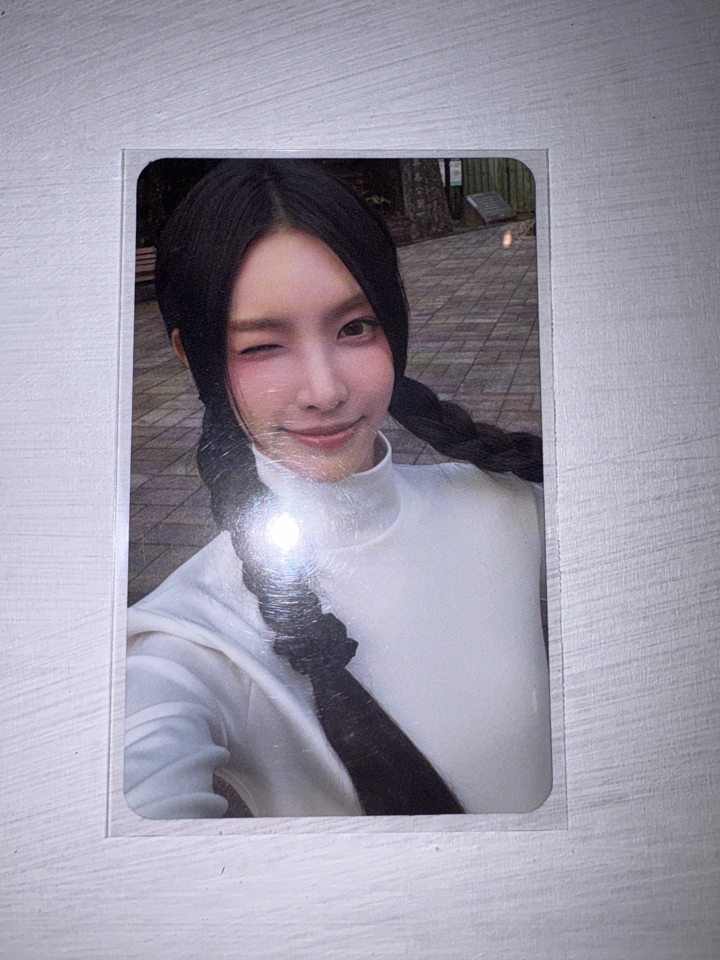 Yunah Super Real Me Album Card