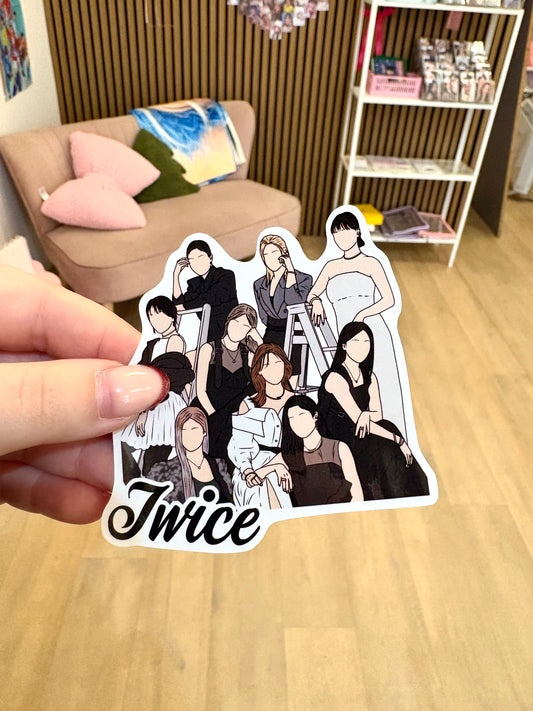Kpop Fanart Individual Group Stickers Kpop Kardz