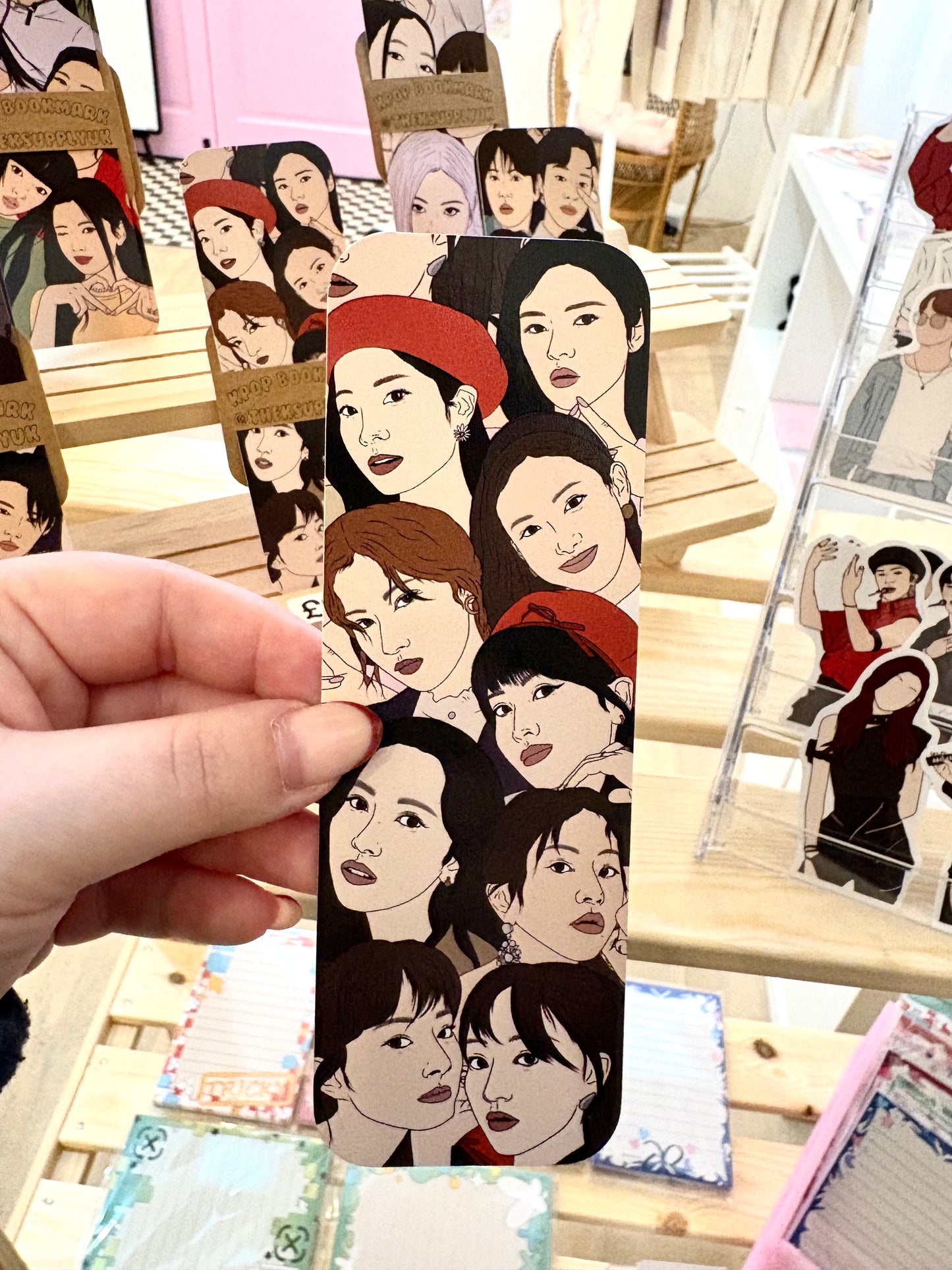 Kpop Fanart Bookmarks Kpop Kardz