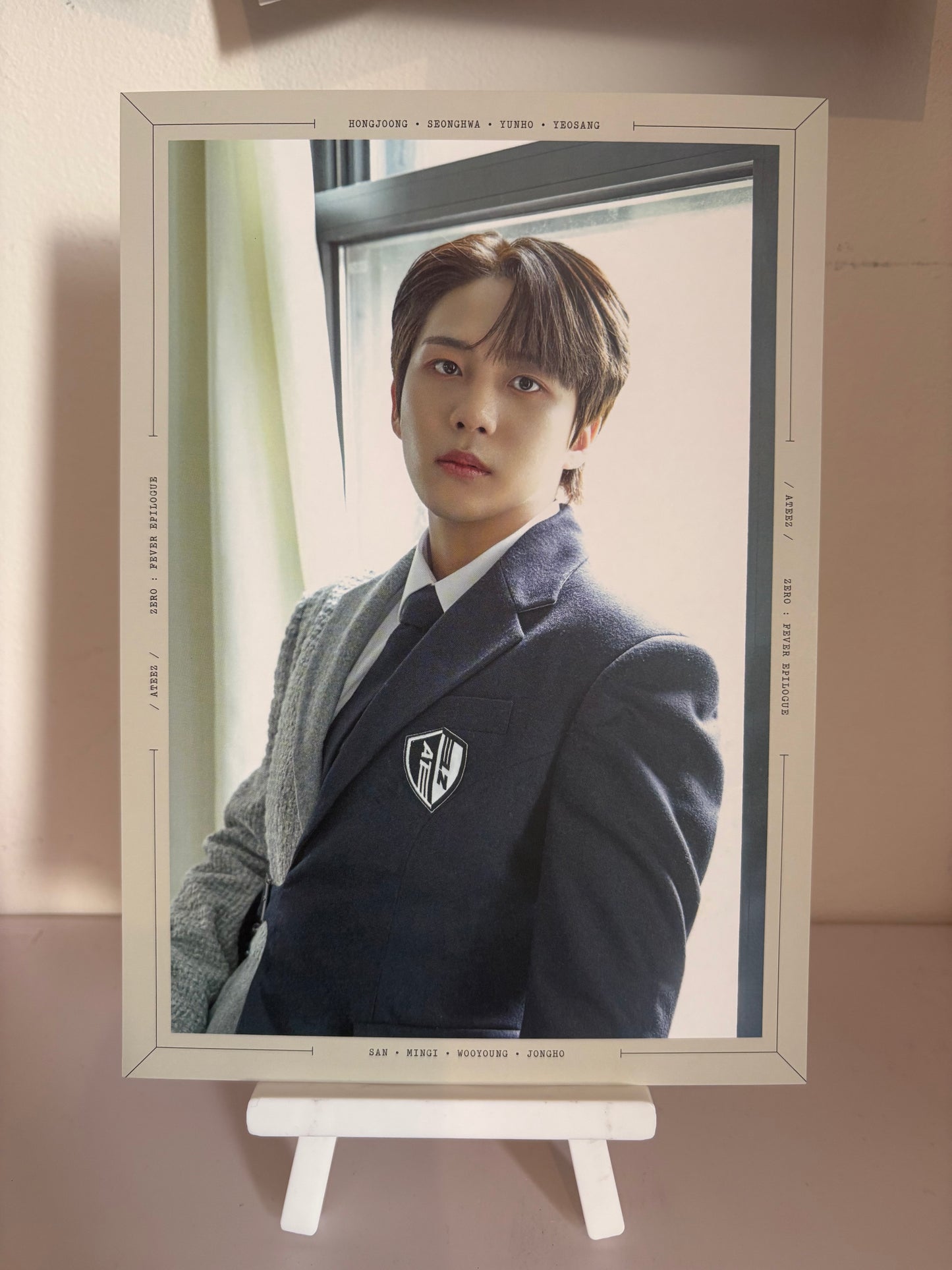 Ateez: Jongho Zero: Fever Epilogue Post Card A-I