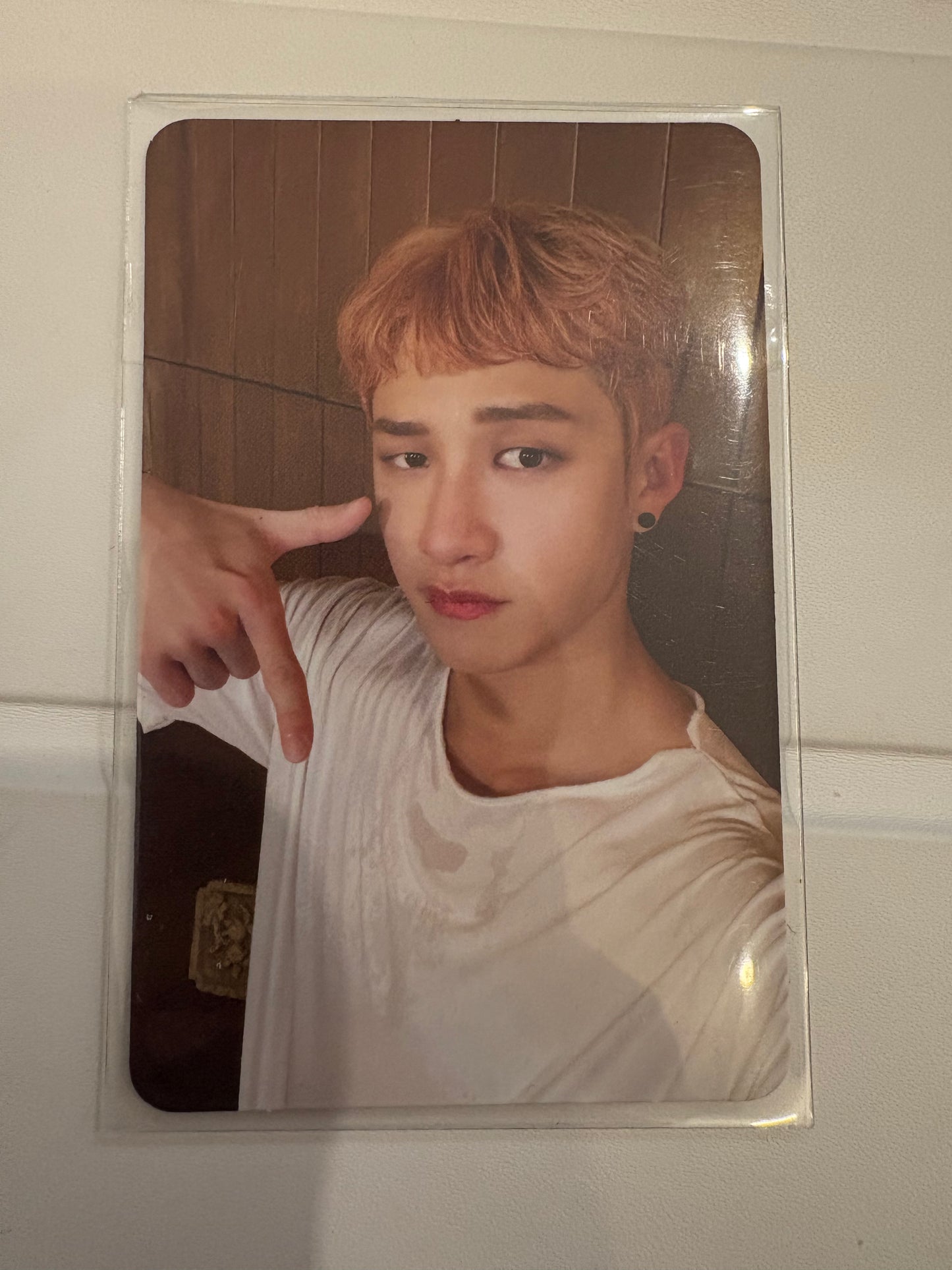 Bangchan No Easy Double Sided Album Card Kpop Kardz
