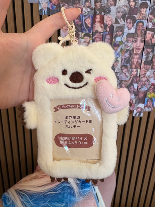 Fluffy Photocard Holder Kpop Kardz