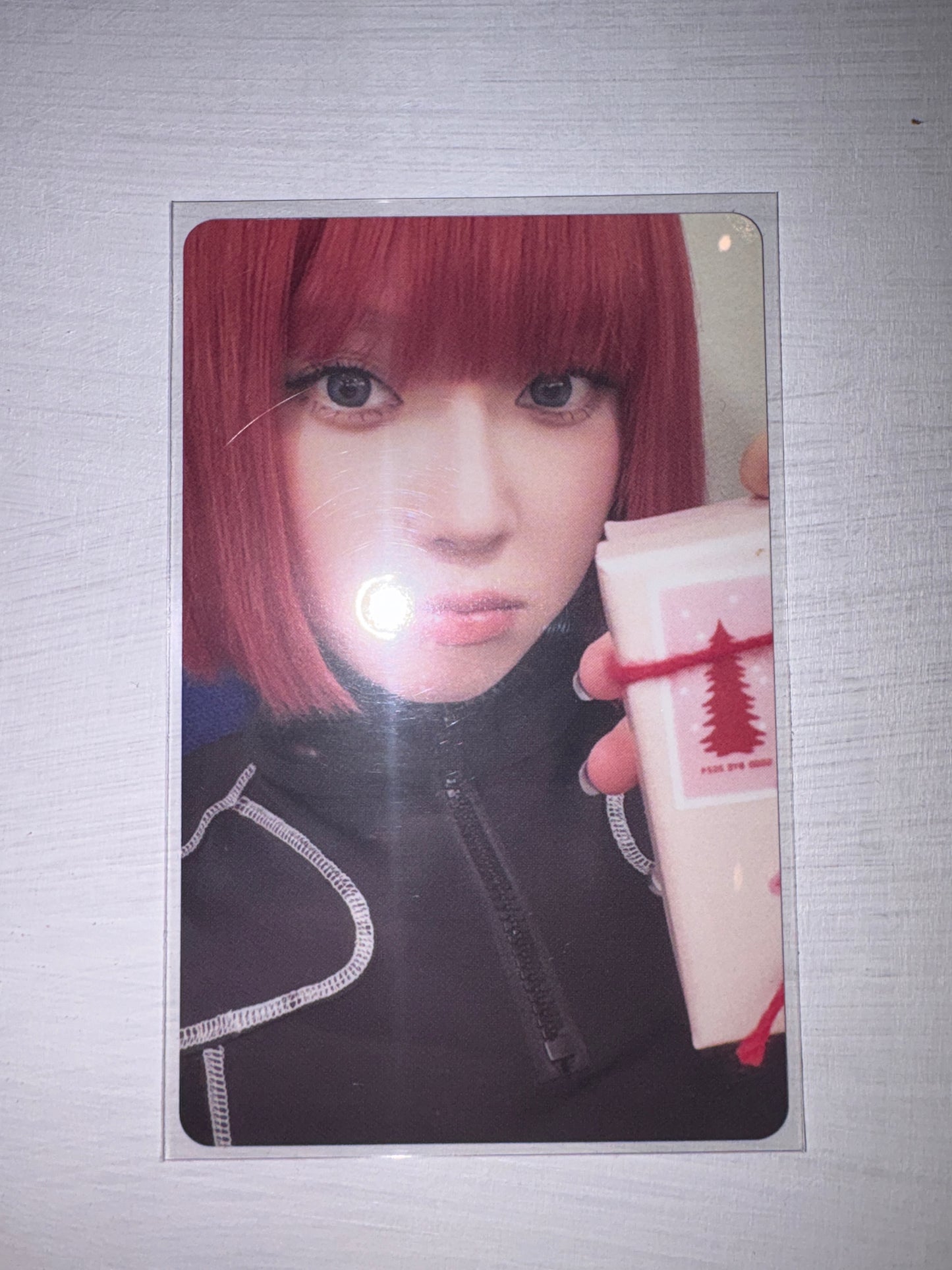 Aespa: Winter 2024 Pink Christmas Card Kpop Kardz