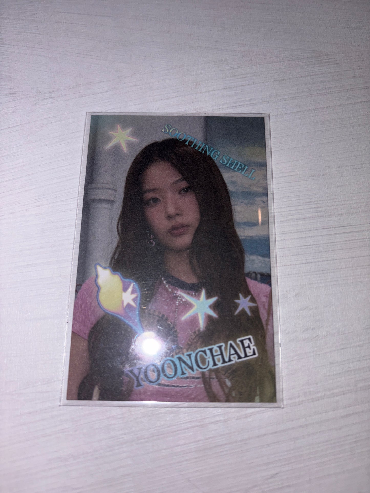 Katseye: Yoonchae Soft Is Strong (SIS) Vinyl Card Kpop Kardz