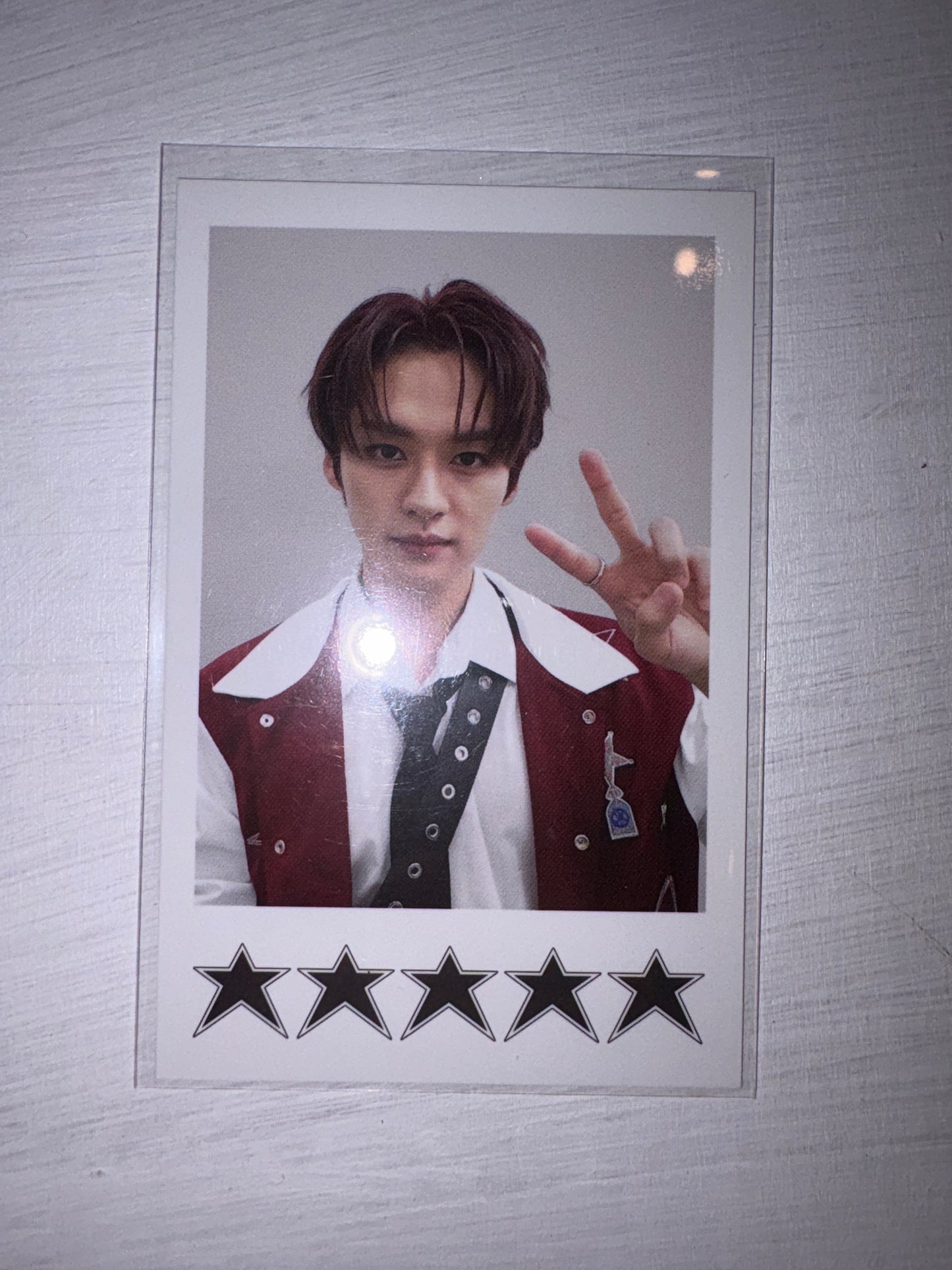 Straykids: Leeknow 5 Star Lucky Draw Polaroid Card Kpop Kardz