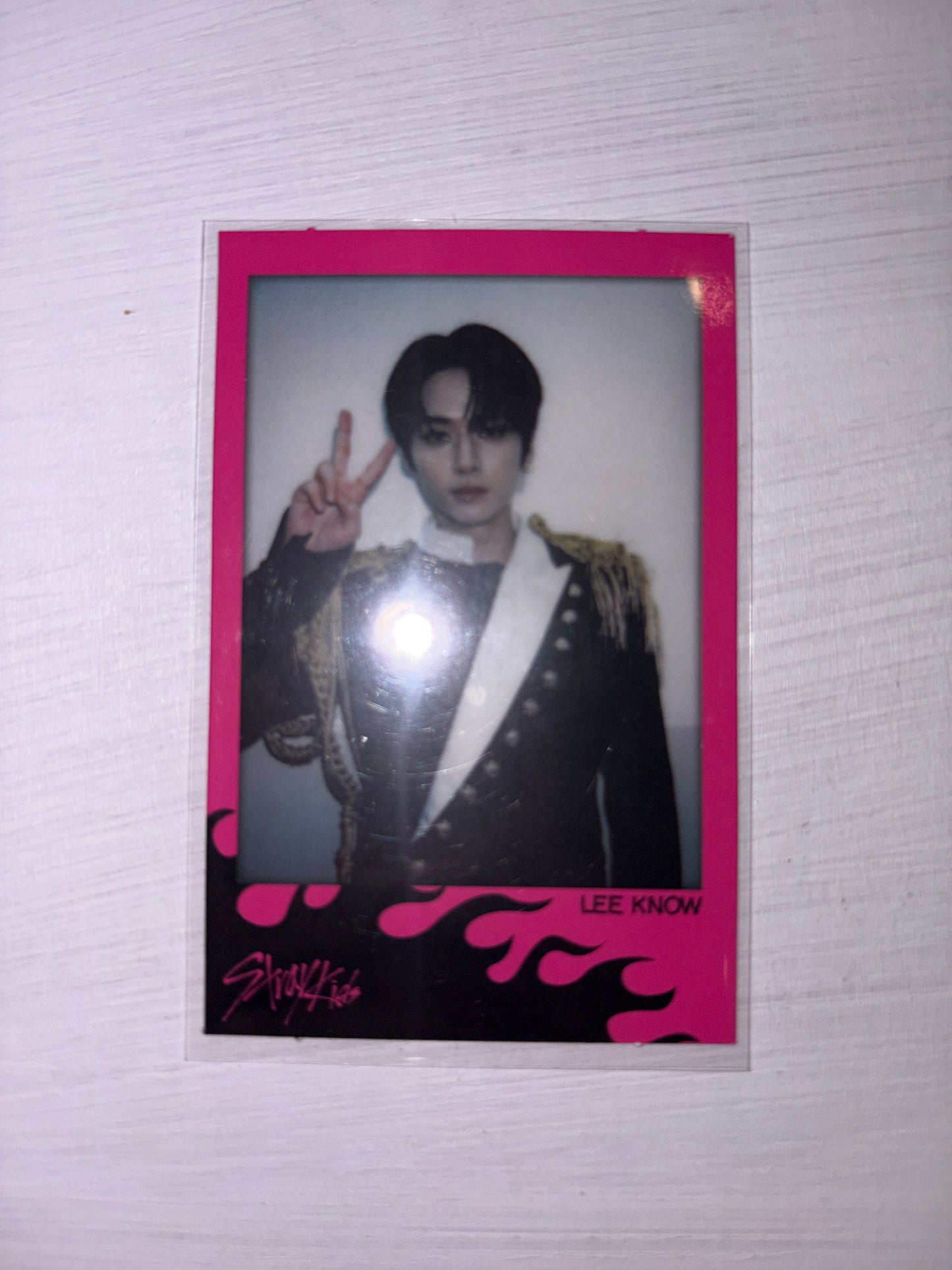 Straykids: Leeknow Rockstar Soundwave Lucky Draw Kpop Kardz