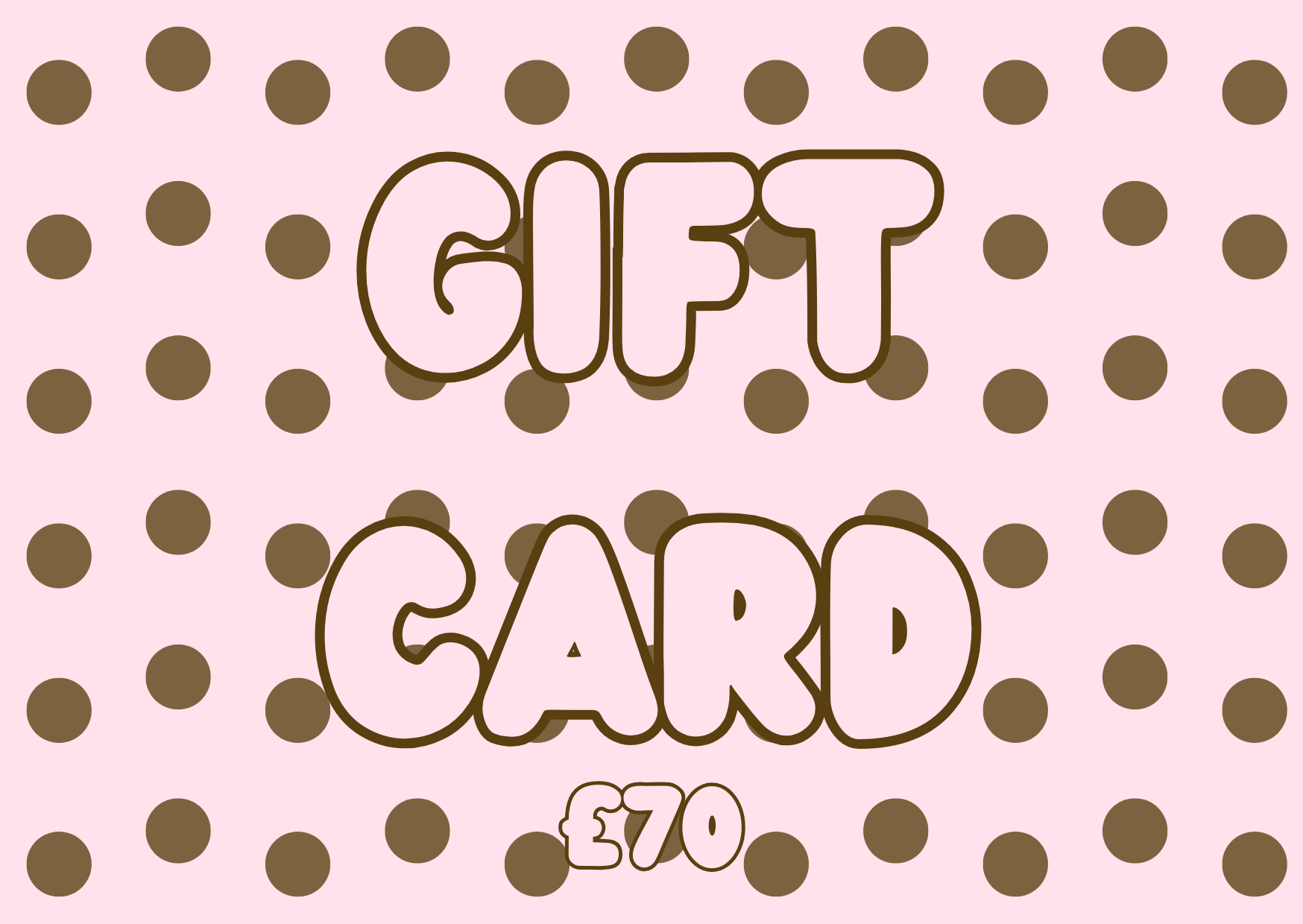 GIFT CARD £70 Kpop Kardz