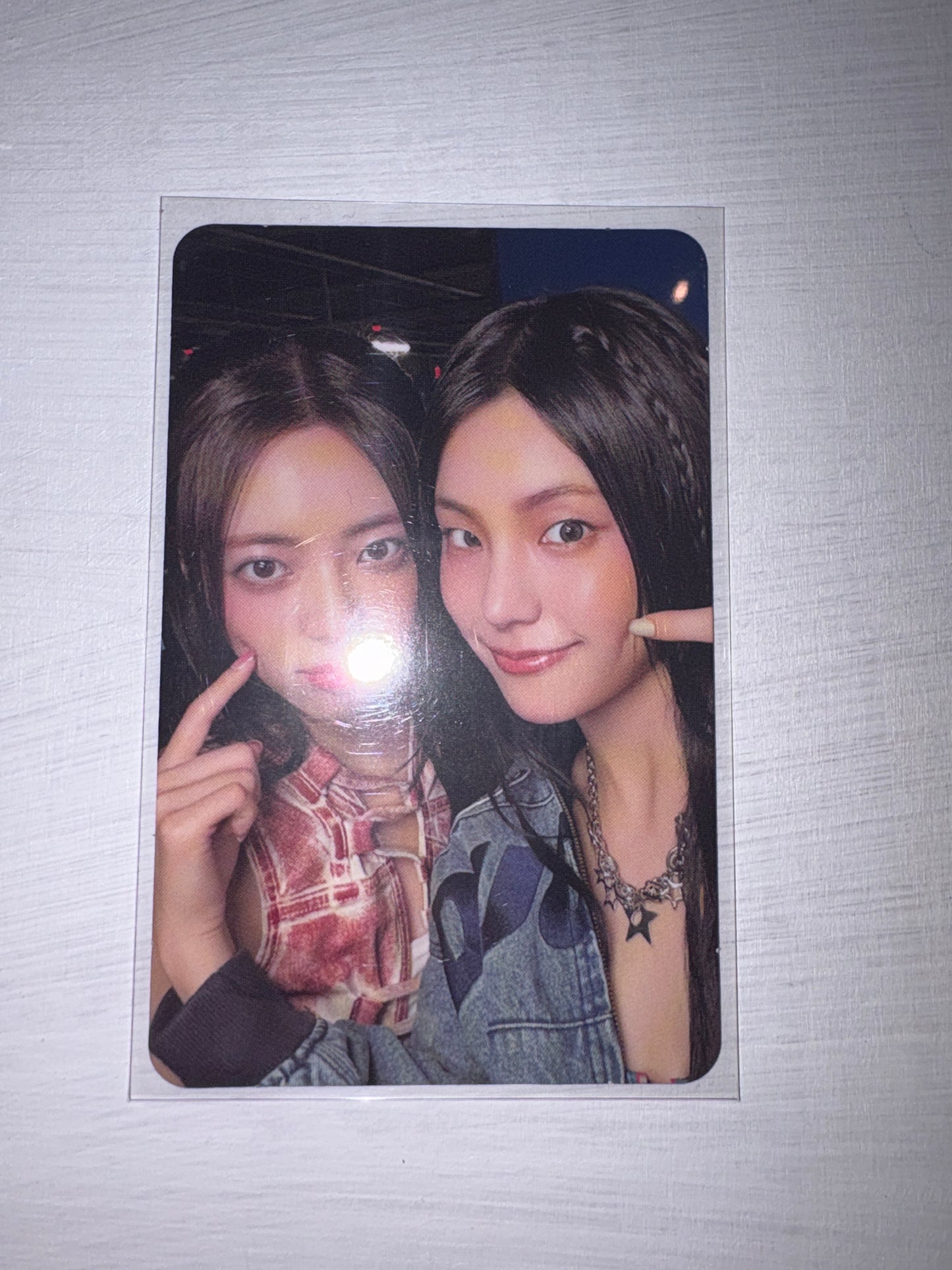 Yuna + Yeji Unit Gold Album Card
