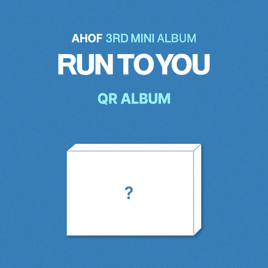 AHOF - 3rd Mini Album [RUN TO YOU] QR ALBUM Ver Kpop Kardz