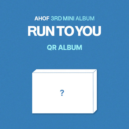 AHOF - 3rd Mini Album [RUN TO YOU] QR ALBUM Ver Kpop Kardz