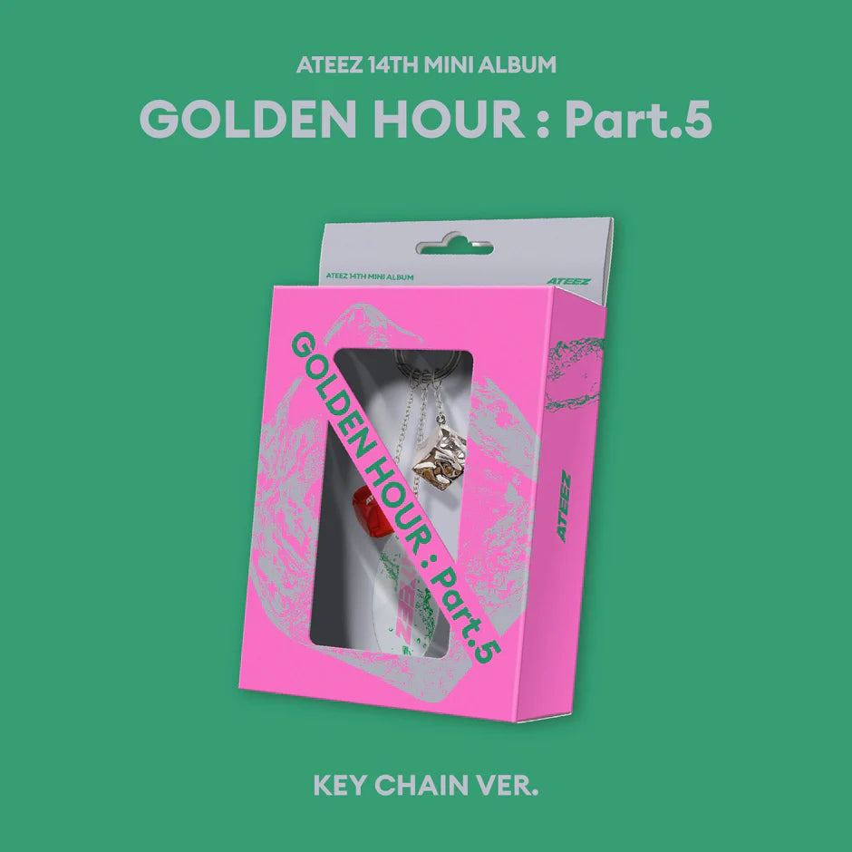 ATEEZ - [GOLDEN HOUR : Part.5] KEY CHAIN Ver
