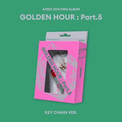 ATEEZ - [GOLDEN HOUR : Part.5] KEY CHAIN Ver