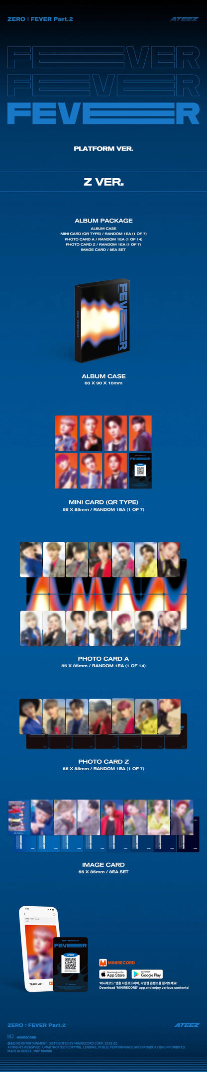 ATEEZ: [Zero: Fever Part 2] Platform Ver (VERSION CHOICE)