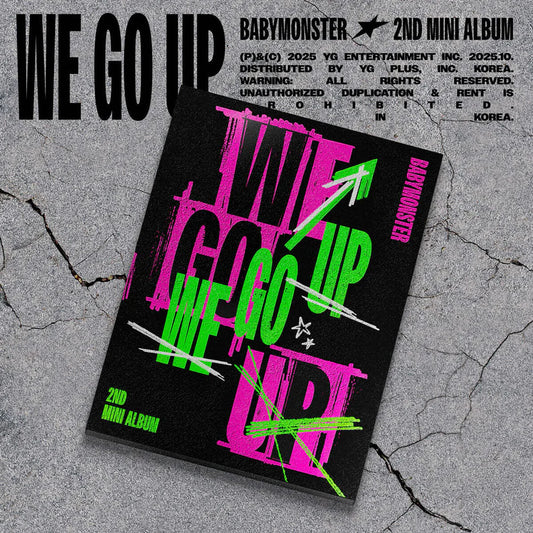 BABYMONSTER - 2nd Mini Album [WE GO UP] UP Ver