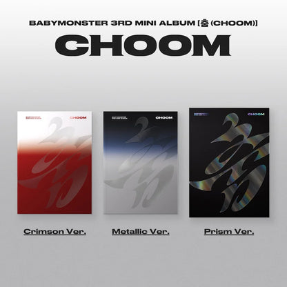 BABYMONSTER - 3rd Mini Album [CHOOM] (VERSION CHOICE) Kpop Kardz