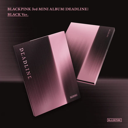 BLACKPINK - 3rd Mini Album [DEADLINE] BLACK Ver