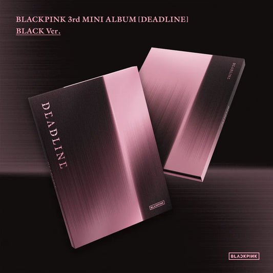 BLACKPINK - 3rd Mini Album [DEADLINE] BLACK Ver