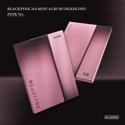 BLACKPINK - 3rd Mini Album [DEADLINE] PINK Ver Kpop Kardz