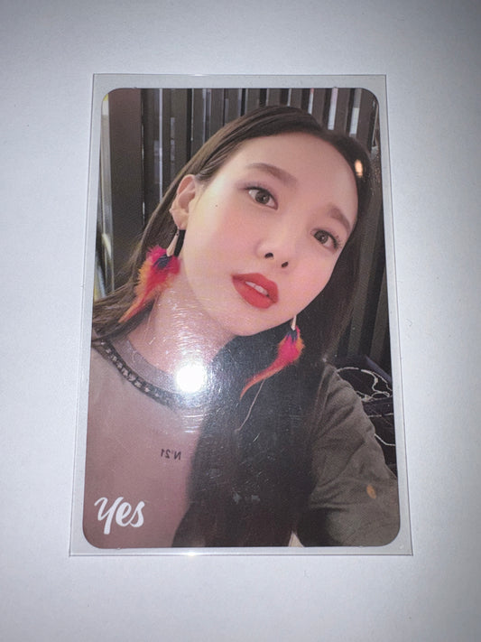 Nayeon YES or YES Album Card Kpop Kardz