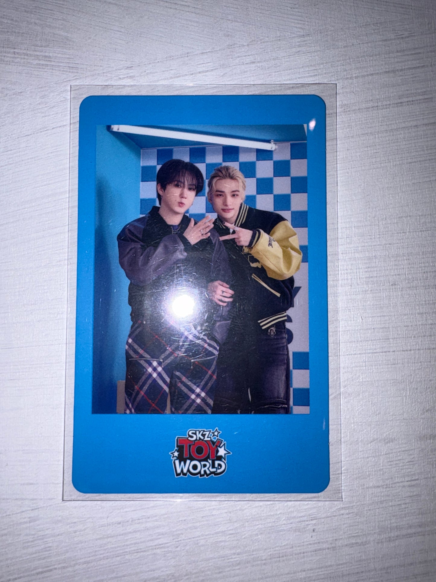 Changbin+Hyunjin Unit Skz Toy World Card