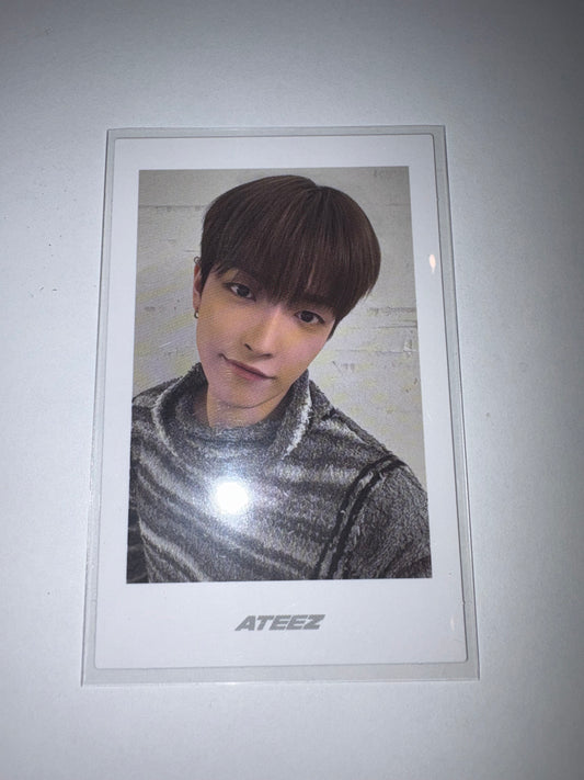 Hongjoong Golden Hour: Part 3 Pocaalbum Card Kpop Kardz