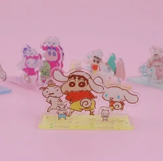 Crayon Shinchan x Cinnamoroll Acrylic Stand Random Box
