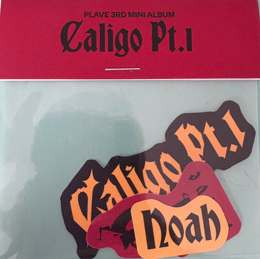 Plave Caligo Part 1 Vanguard Noah Sticker Pack Album Inclusion