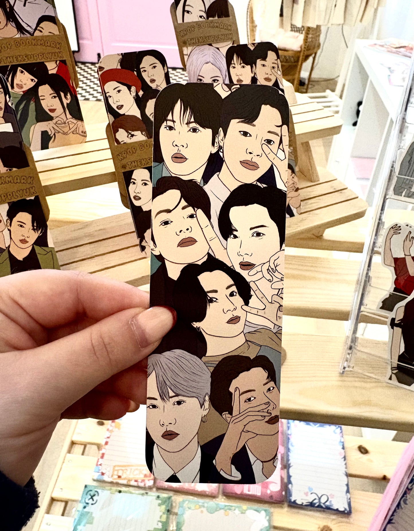 Kpop Fanart Bookmarks Kpop Kardz