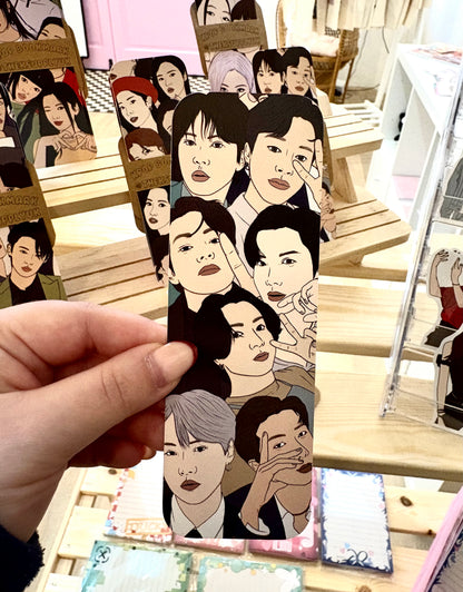 Kpop Fanart Bookmarks Kpop Kardz