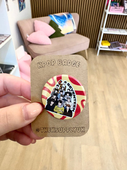 Kpop Fanart Badges Kpop Kardz