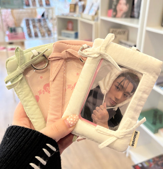 Plush Cushion Photocard Holder