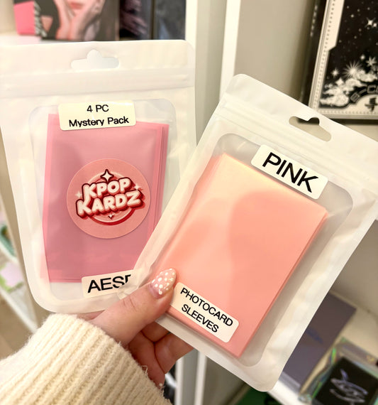 Mystery Photocard Pack, Pc Sleeves Bundle