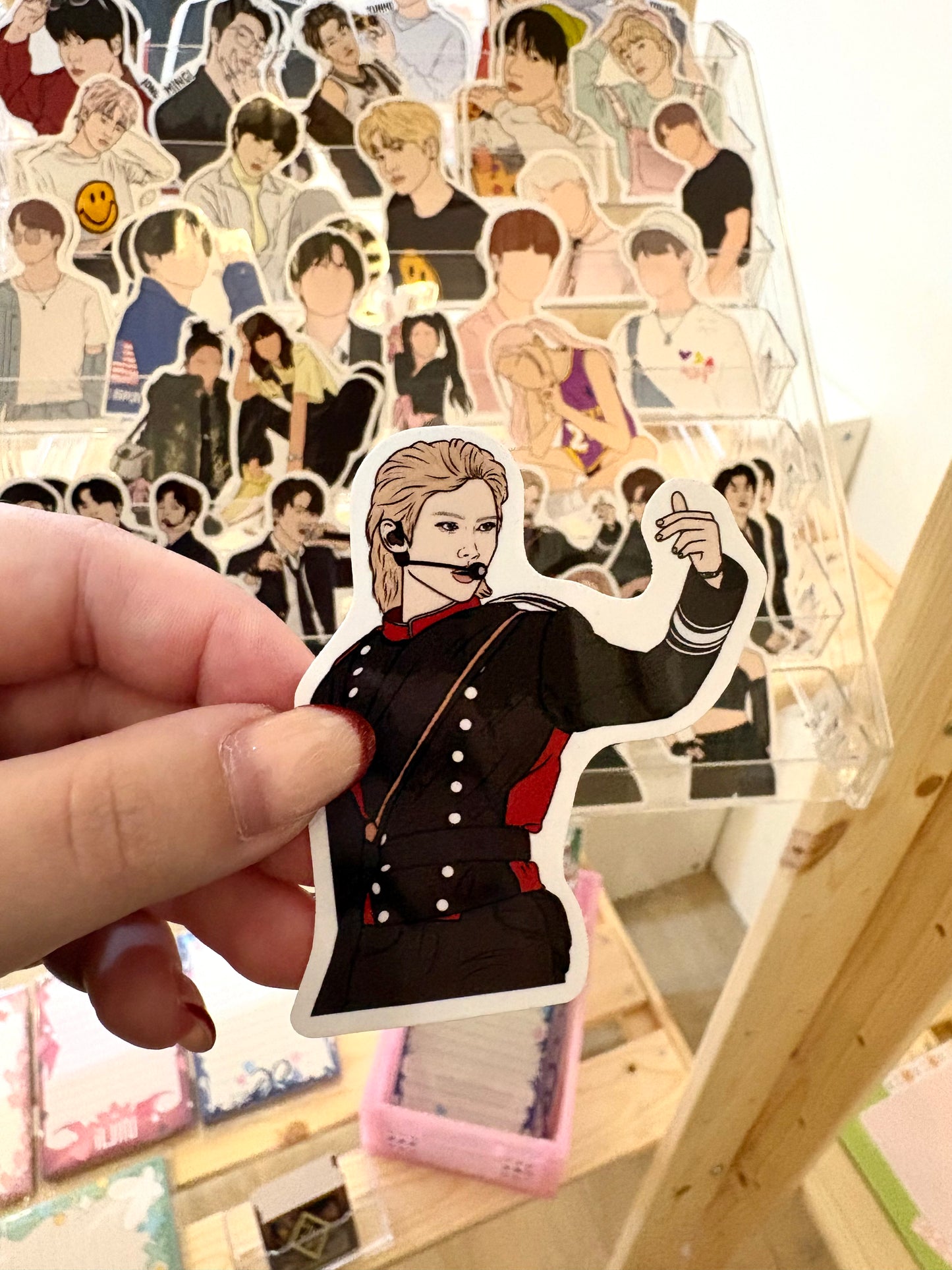 STRAYKIDS Fanart Individual Member Stickers Kpop Kardz