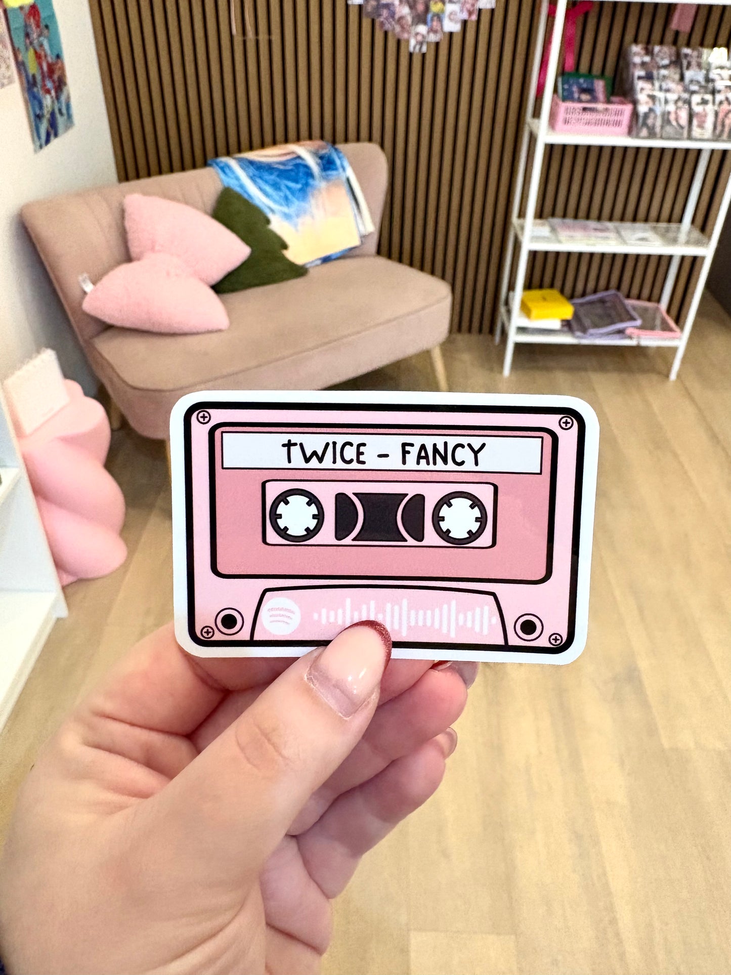 Kpop Fanart Cassette Tape Stickers