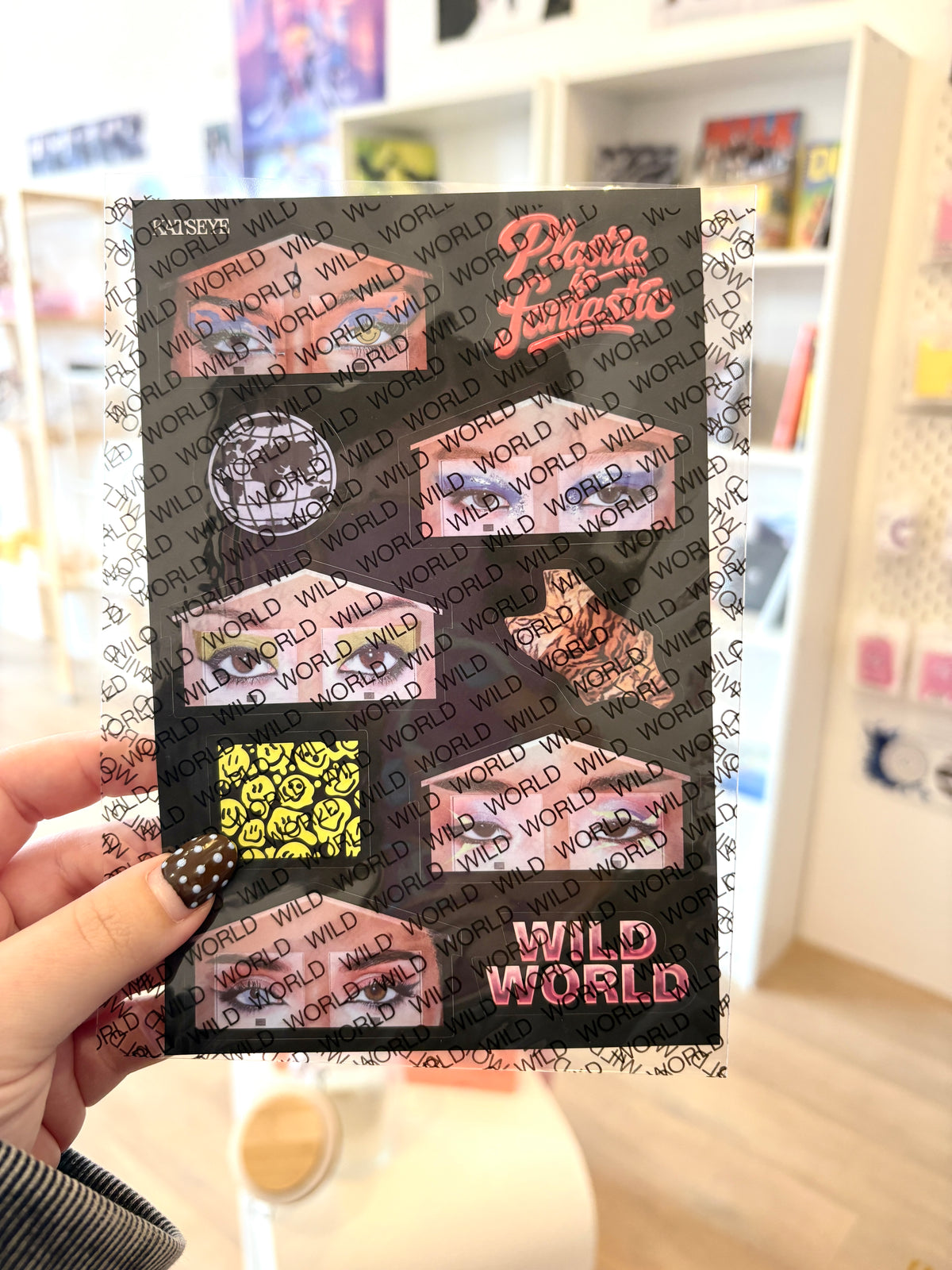 Katseye Sticker Sheet (WILD Album) Kpop Kardz
