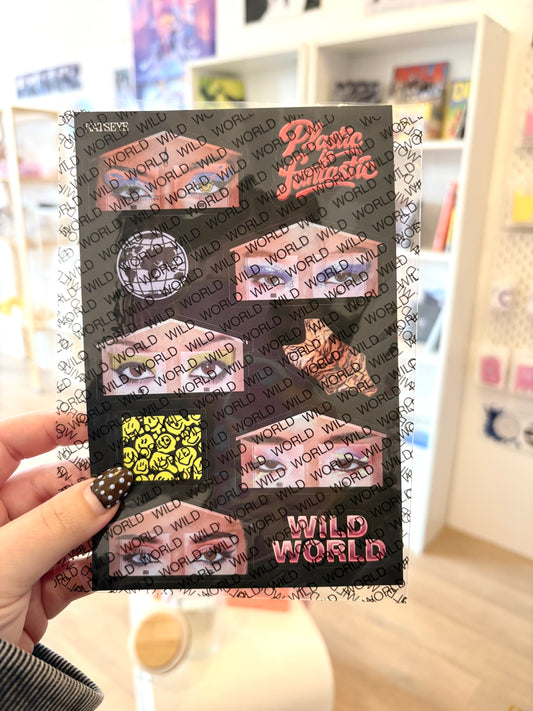 Katseye Sticker Sheet (WILD Album) Kpop Kardz