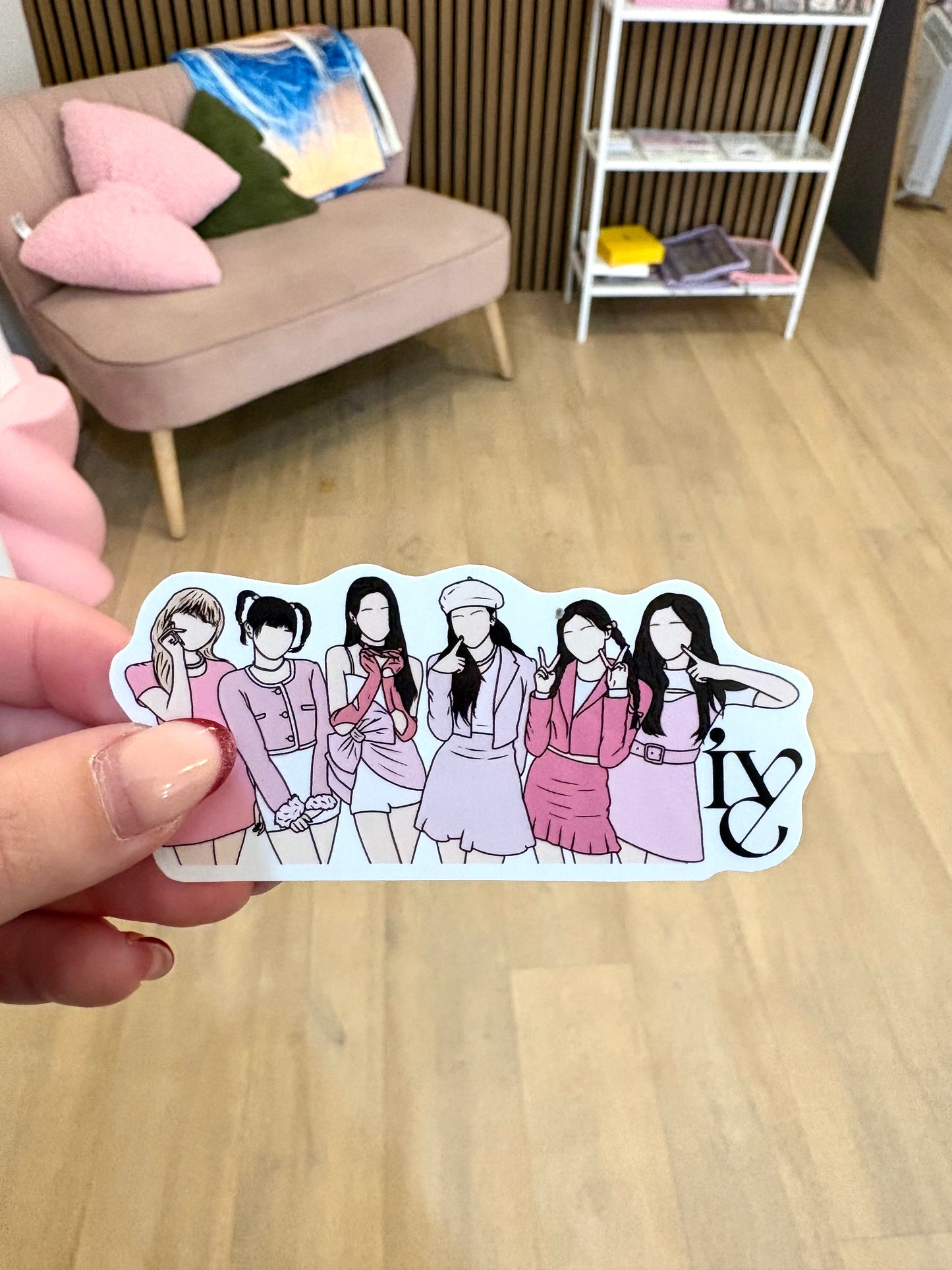 Kpop Fanart Individual Group Stickers Kpop Kardz