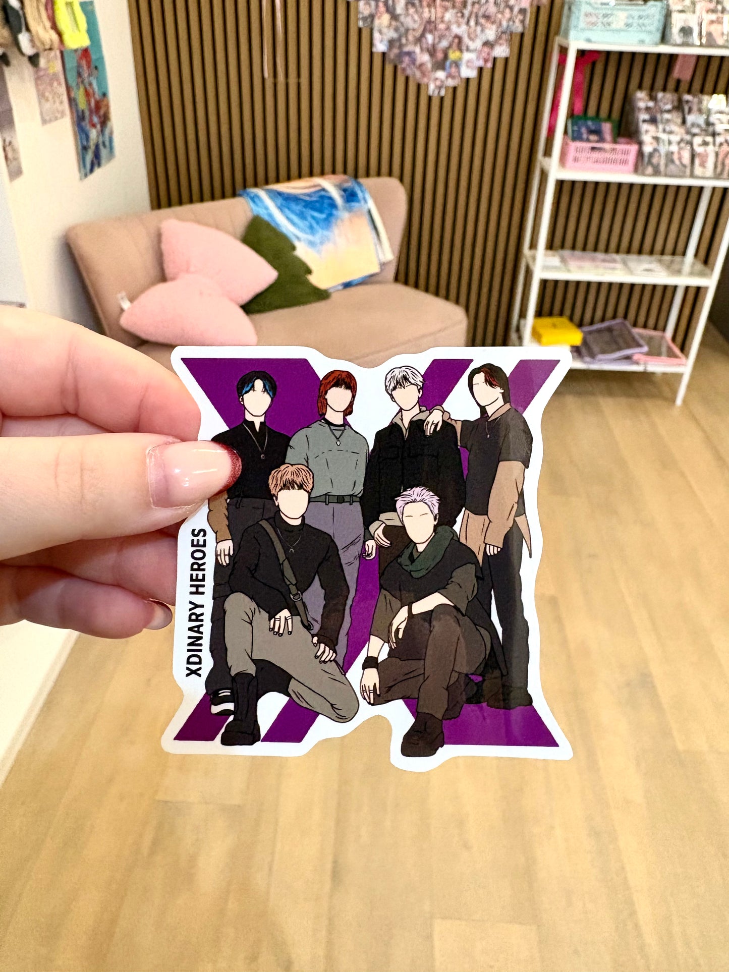 Kpop Fanart Individual Group Stickers Kpop Kardz