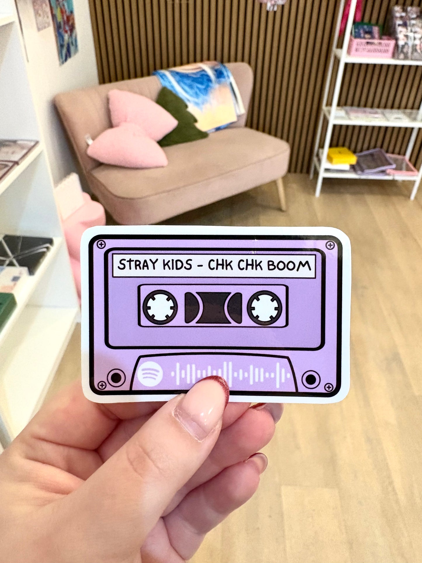 Kpop Fanart Cassette Tape Stickers