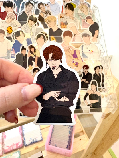 STRAYKIDS Fanart Individual Member Stickers Kpop Kardz