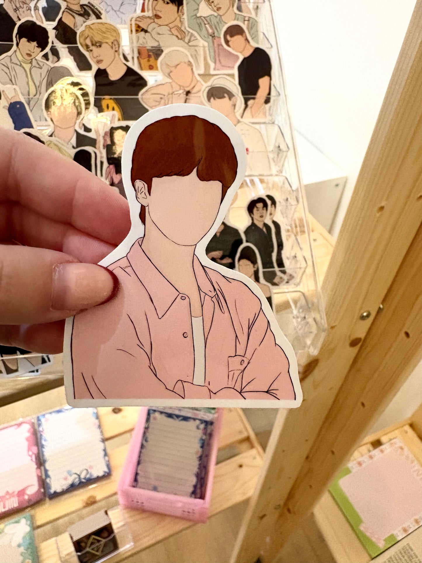 BTS Fanart Individual Member Stickers Kpop Kardz