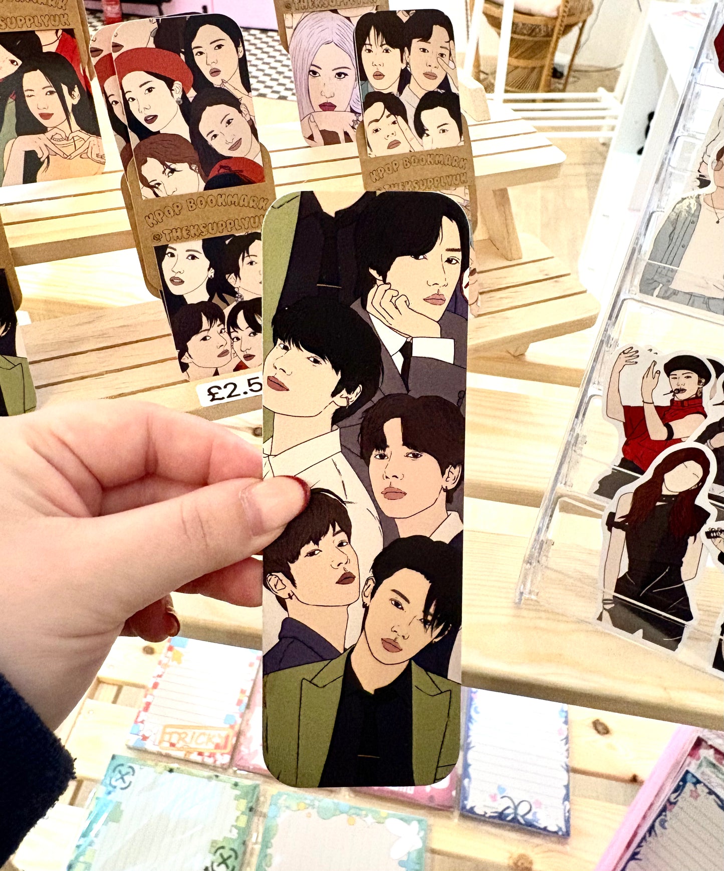 Kpop Fanart Bookmarks Kpop Kardz