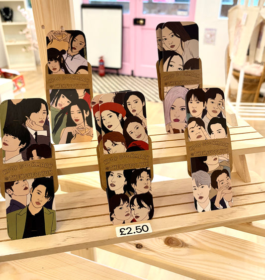 Kpop Fanart Bookmarks