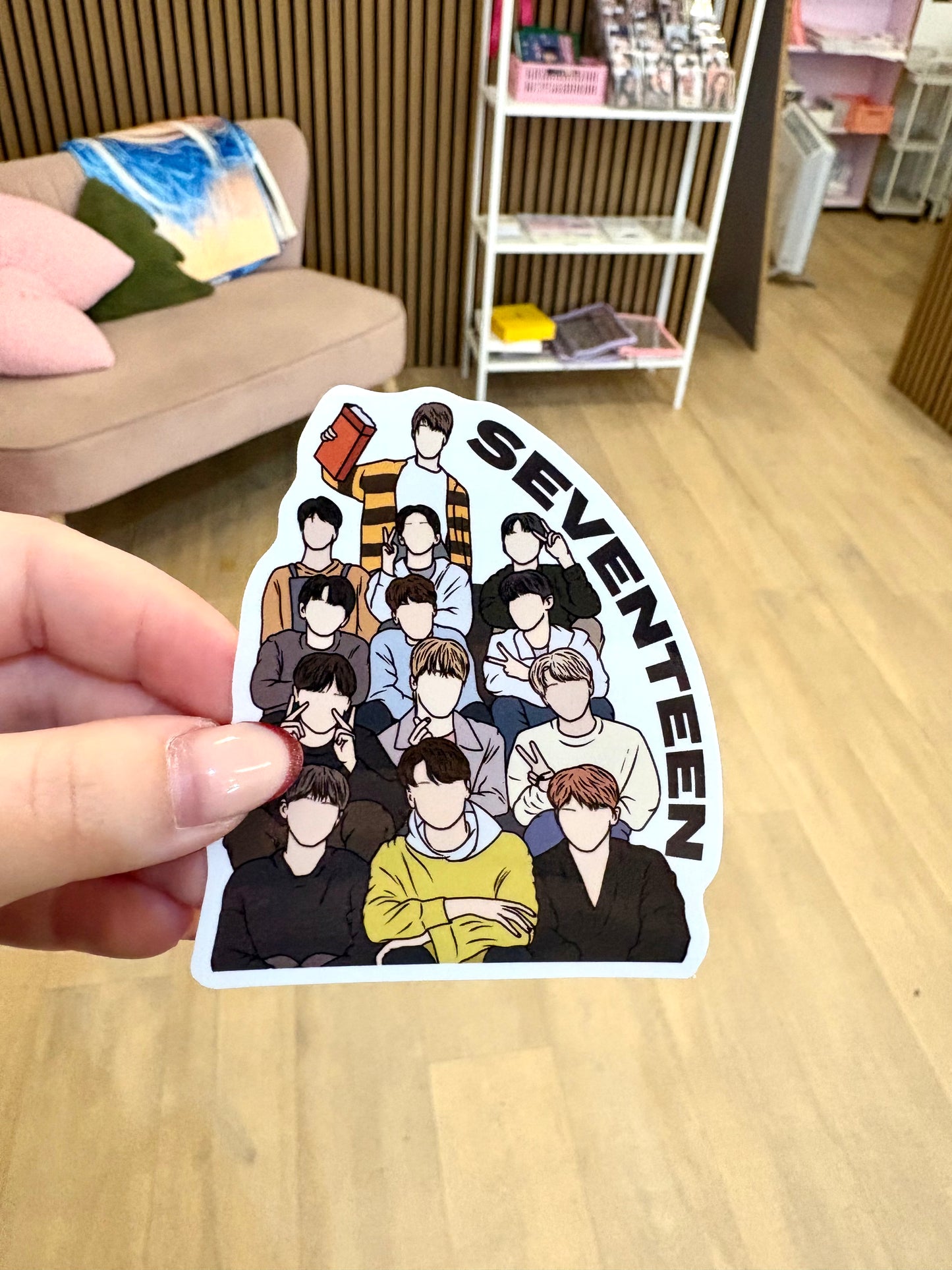 Kpop Fanart Individual Group Stickers Kpop Kardz