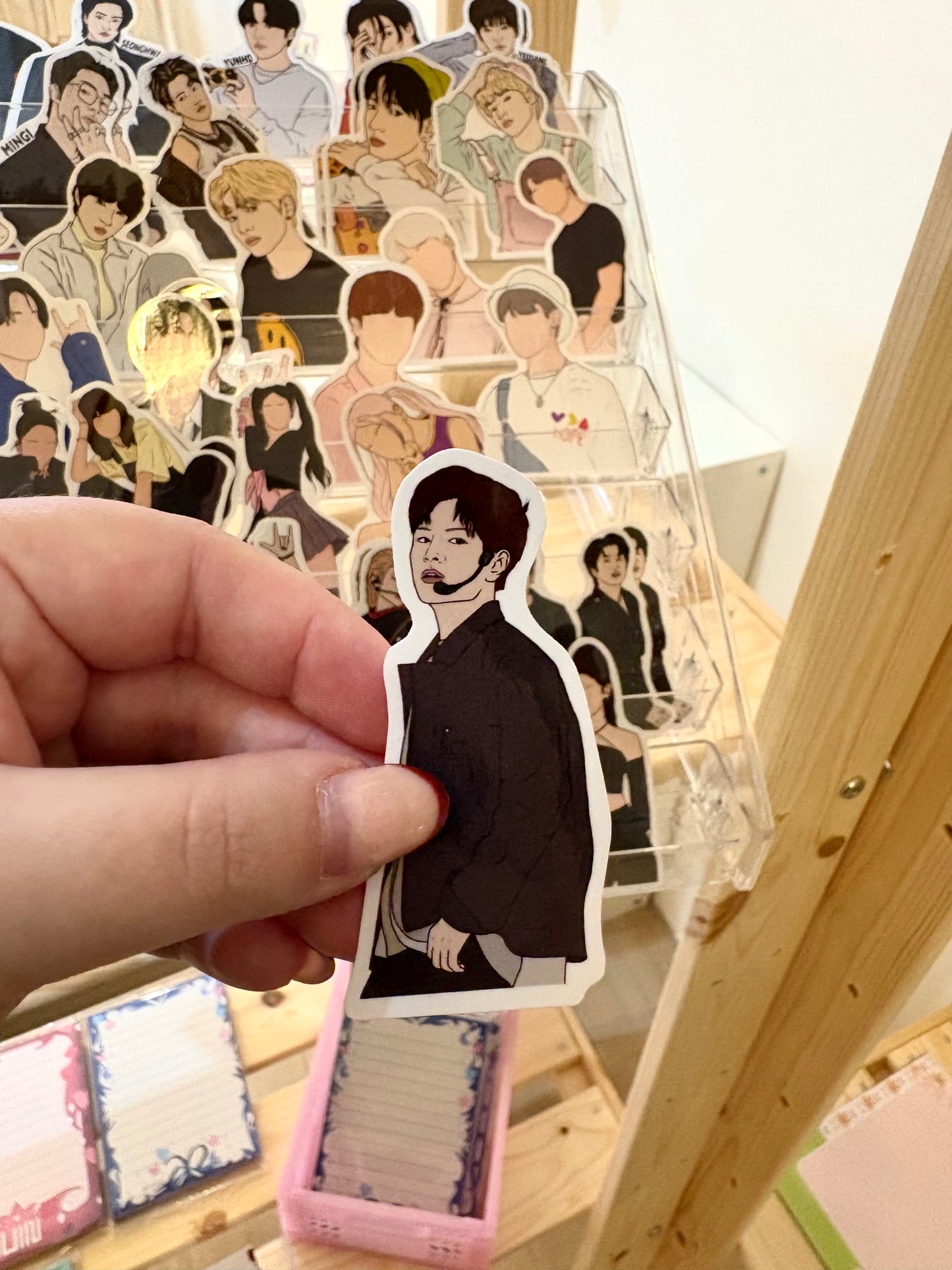 STRAYKIDS Fanart Individual Member Stickers Kpop Kardz
