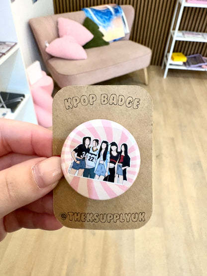 Kpop Fanart Badges Kpop Kardz