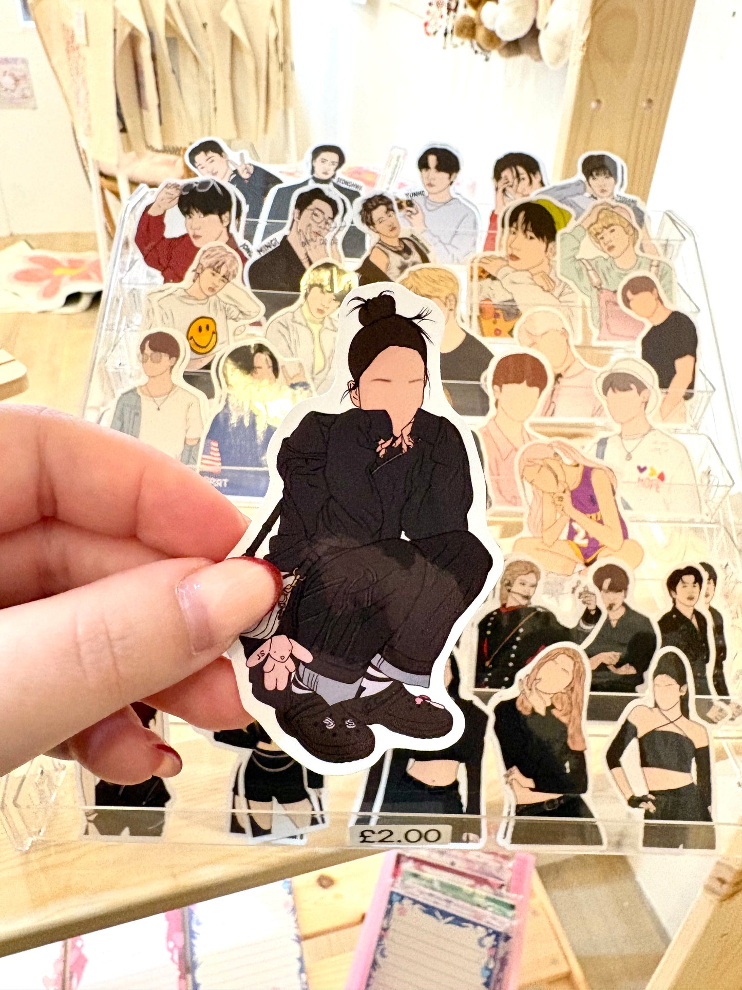 BLACKPINK Fanart Individual Member Stickers Kpop Kardz