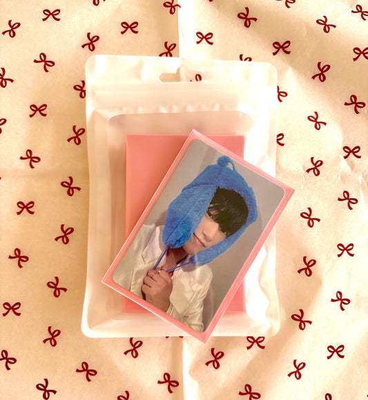 Pink Photocard Sleeves