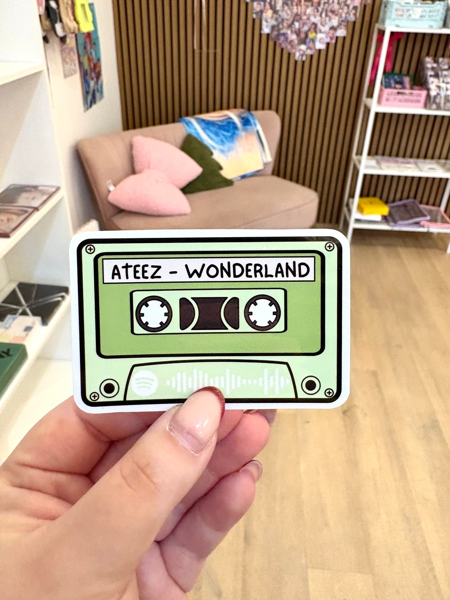 Kpop Fanart Cassette Tape Stickers