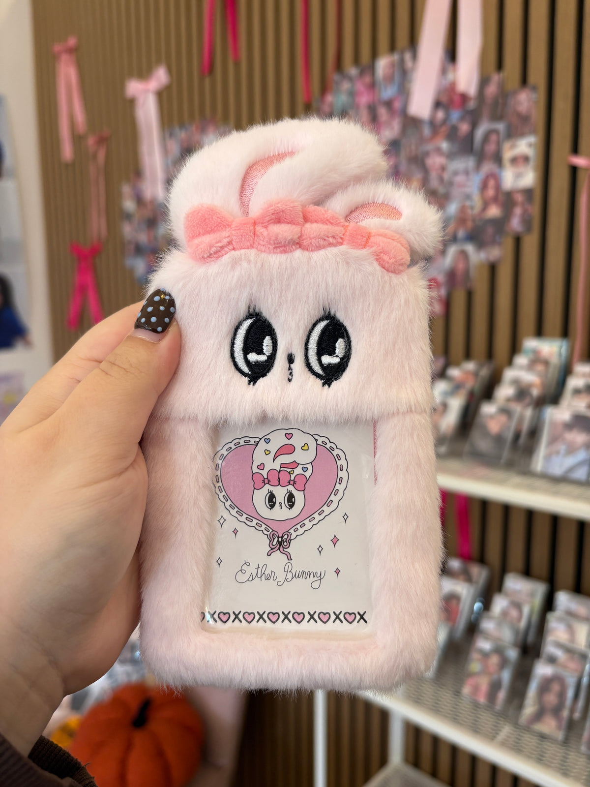 Fluffy Photocard Holder Kpop Kardz